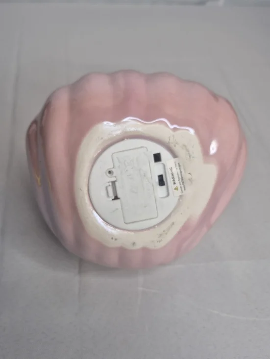 Pink Ceramic Clam Shell LED Decor NEW - Picture 9 of 14